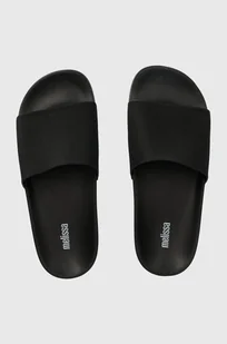 Melissa klapki MELISSA FLOWING SLIDE AD damskie kolor czarny M.35731.AQ797 - Klapki i japonki damskie - miniaturka - grafika 1