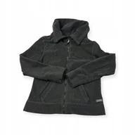 Bluzy damskie - Rozpinana bluza polarowa damska Calvin Klein M - miniaturka - grafika 1