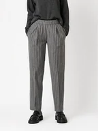 Spodnie damskie - Toni Spodnie w kolorze szarym - miniaturka - grafika 1