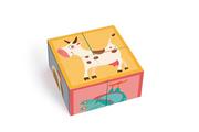 Układanki dla dzieci - Scratch Europe Puzzle 4 Klocki FARMA- Scratch 6181100 - miniaturka - grafika 1