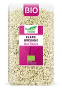 Płatki śniadaniowe i musli - Bio Planet Płatki owsiane 600 g Bio - żywność - miniaturka - grafika 1