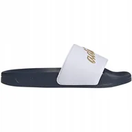 Klapki i japonki damskie - Klapki damskie adidas Adilette Shower biało-granatowe GZ5930 39 - miniaturka - grafika 1