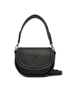 Torebki damskie - Pepe Jeans Torebka Crisha Code PL0300006 Czarny - miniaturka - grafika 1
