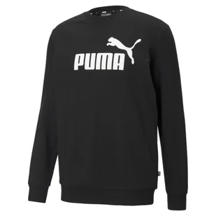 Męska bluza Essentials Big Logo PUMA Black - Bluzy sportowe męskie - miniaturka - grafika 1