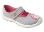 Buty dla dziewczynek - Balerinki dziewczęce Boogy rozm. 28 661X0731 - Befado - miniaturka - grafika 1
