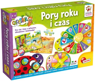 Lisciani Giochi Pory roku i czas - Gry planszowe - miniaturka - grafika 2