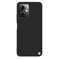 Etui i futerały do telefonów - Etui Nillkin Textured Case Xiaomi Redmi Note 12 5G/POCO X5 5G czarne - miniaturka - grafika 1