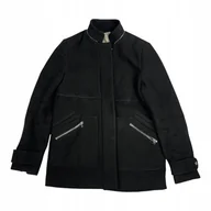 Kurtki damskie - Elegancka czarna kurtka damska Zara S - miniaturka - grafika 1