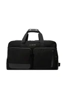 Torby podróżne - Tommy Hilfiger Torba Th Business Nylon Duffle AM0AM13382 Czarny - miniaturka - grafika 1