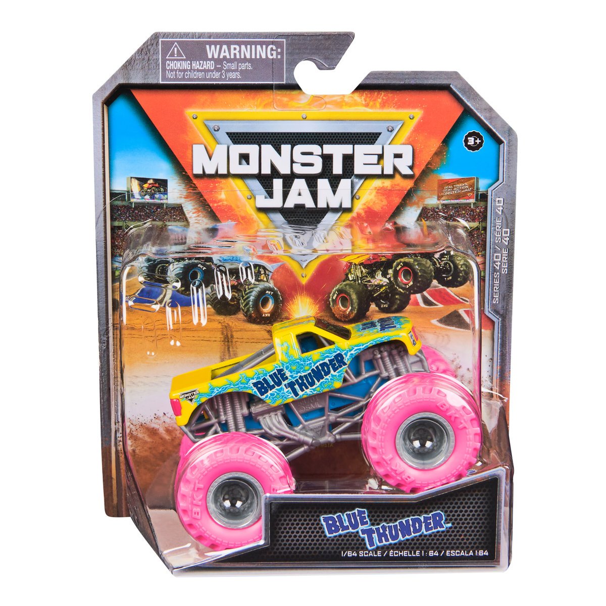 Monster Jam 1:64 die-cast 1pak Blue Thunder