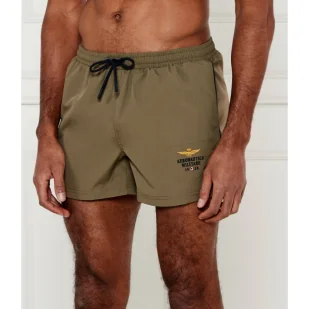 Aeronautica Militare Szorty kąpielowe Regular Fit - Kąpielówki męskie - miniaturka - grafika 1