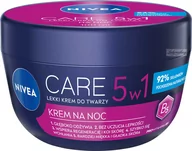 Kremy do twarzy - Nivea - CARE - Cream - Lekki krem do twarzy na noc 5w1 - 100 ml - miniaturka - grafika 1