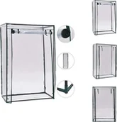 Szklarnie ogrodowe - vidaXL Szklarnia do pomidorów 102 x 52 x 150 cm - Szklarnie - miniaturka - grafika 1