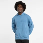 Bluzy męskie - Bluza męska New Balance MT43500HEB  niebieska - miniaturka - grafika 1