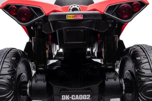 Quad Na Akumulator DK-CA002 Czerwony - Pojazdy elektryczne dla dzieci - miniaturka - grafika 12