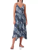 Sukienki - usha FESTIVAL Sukienka damska, granatowa, wielokolorowa, S, granatowy, wielokolorowy, S - miniaturka - grafika 1