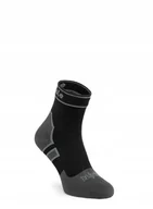 Skarpety termoaktywne - Bridgedale Skarpety Bridgedale StormSock Lt Ankle - black/grey 44 - 47 - miniaturka - grafika 1