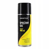 Środki czyszczące do komputerów - Asarto Sprężone powietrze Asarto 400ml AS-AC103 - miniaturka - grafika 1