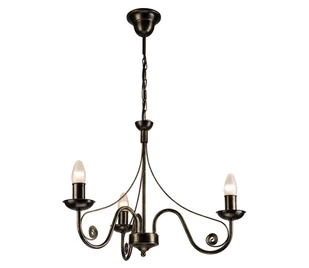 Brilagi - LED Żyrandol na łańcuchu STEFANO 3xE14/40W/230V czarny patyna - Lampy sufitowe - miniaturka - grafika 1