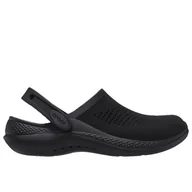 Klapki i japonki męskie - Klapki Crocs LiteRide 360 Clog 206708-060 - czarne - miniaturka - grafika 1