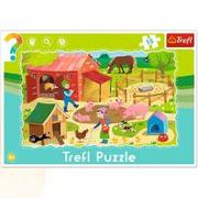 Puzzle - Trefl 15 Ramkowe Farma - miniaturka - grafika 1