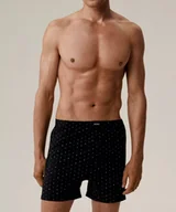 Majtki męskie - BOKSERKI ATLANTIC 2MBX-081 JZ25 CZARNY (kolor czarny, rozmiar M) - miniaturka - grafika 1