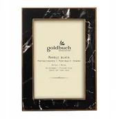 Ramki na zdjęcia - Ramka metalowa zdjęcie 13x18 czarny marmur efekt - miniaturka - grafika 1