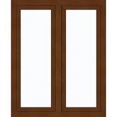 Okna - Okno PCV 3-szybowe fasadowe 85/O33 złoty dąb 1165x1435 mm otwierane do wewnątrz lewe - miniaturka - grafika 1