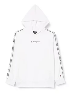 Champion Chłopięca bluza z kapturem American Tape, biały, 5-6 lat - Bluzy dla chłopców - miniaturka - grafika 1