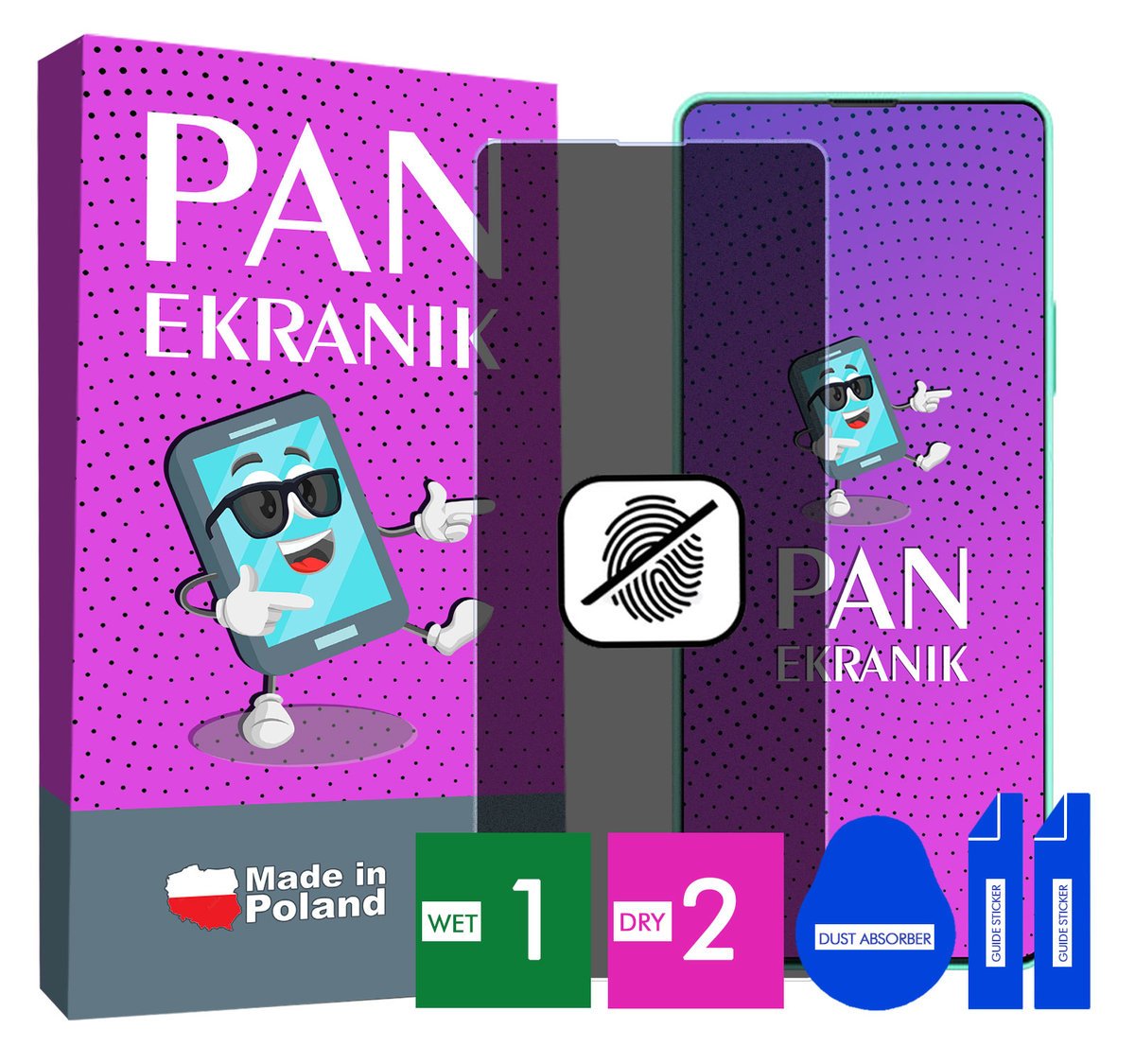 FOLIA 5D PRYWATYZUJĄCA MATOWA DO SONY XPERIA 10 IV CAŁY EKRAN ORYGINALNA