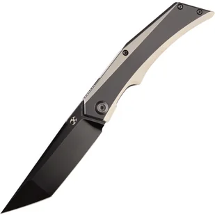 Kansept Naska Black Stonewashed CPM-S35VN Tanto Czarny Anodowany i Gładki Tytan K1035T2 - Scyzoryki Kansept Naska Black Stonewashed CPM-S35VN Tanto Czarny Anodowany i Gładki Tytan K1035T2 - Scyzoryki - miniaturka - grafika 1
