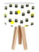 Lampy stojące - Macodesign Lampa biurkowa Hipnotyczne sówki mini-foto-271, 60 W - miniaturka - grafika 1