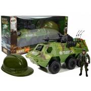 Zabawki zdalnie sterowane - Import LEANToys Zestaw Wojsko Pojazd Militarny Moro Kask Żołnierz 7878 - miniaturka - grafika 1