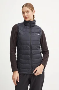 Columbia bezrękawnik sportowy Powder Lite II kolor czarny przejściowy 2089561 - Kamizelki damskie - miniaturka - grafika 1