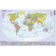 Przybory szkolne - Demart Podkładka na biurko Mapa świata. - miniaturka - grafika 1