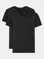 Koszulki męskie - Mustang Komplet 2 t-shirtów 1014664 Czarny Regular Fit - miniaturka - grafika 1