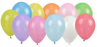 Arpex Balony pastelowe Brak ozdoby balony mix) K791) - Kinder party - miniaturka - grafika 2