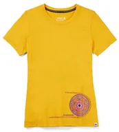Koszulki i topy damskie - Smartwool W'S Merino Sport 150 Crankset Short Sleeve Graphic Tee Slim Fit, J28, S - miniaturka - grafika 1