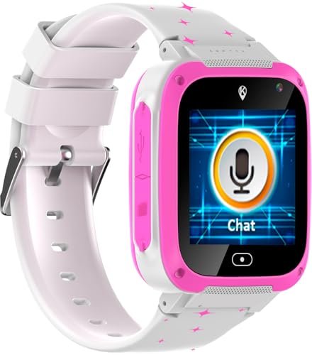 Cefa Tronic Smart Watch Holawatch LOVE,Karta SIM,Połączenia,Wiadomości,Przycisk SOS, Tryb szkoły,Gry matematyczne,Latarka,Aparat,Alarm,2G,Przybliżona lokalizacja LBS, Aplikacja kompatybilna z