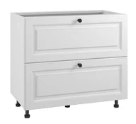 Meble kuchenne - Bristol Szafka Dolna Ds-90-2W Modernbox Biały Mat - miniaturka - grafika 1