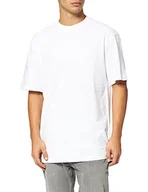 Koszulki męskie - Urban Classics Męski T-shirt Organic Tall Tee, biały, L - miniaturka - grafika 1