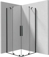 Kabiny prysznicowe - Deante Kabina Prysznicowa Prizma 100X100 Kwadratowa Czarny Transparentne Kpnnp10P10 - miniaturka - grafika 1
