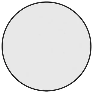Lumarko Lustro ścienne, czarne, Ø 50 cm, okrągłe - Lustra - miniaturka - grafika 3