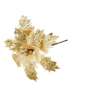 Ozdoby bożonarodzeniowe - Poinsecja na piku 26 cm mix - miniaturka - grafika 1