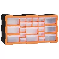 Skrzynki i torby narzędziowe - vidaXL vidaXL Organizer z 22 szufladkami 49x16x25,5 cm 147583 147583 - miniaturka - grafika 1