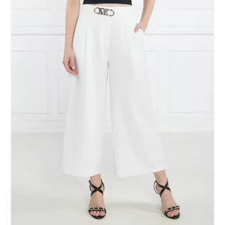 Spodnie damskie - Michael Kors Spodnie WIDE LEG PANT | Straight fit - grafika 1