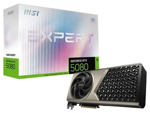 MSI GeForce RTX 5080 16G EXPERT OC DLSS 4 - Karty graficzne - miniaturka - grafika 1