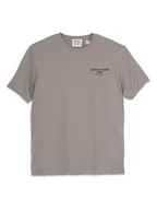 Koszulki męskie - Scotch & Soda Koszulka w kolorze szarym - miniaturka - grafika 1