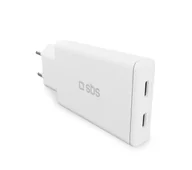 Ładowarki do telefonów - SBS GaN PD 67W 2zUSB-C Extra Slim - miniaturka - grafika 1