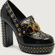 Czółenka - Kurt Geiger Skórzane czółenka na słupku MANSION - miniaturka - grafika 1